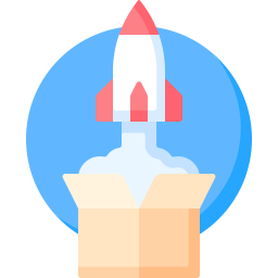 Product launch icon