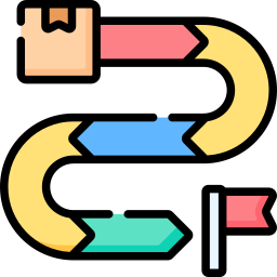 Road map icon