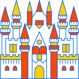 Castle doll icon