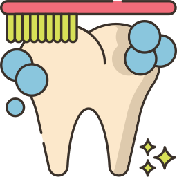 Cepillado de dientes icono