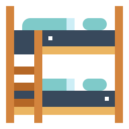 Bunk bed icon