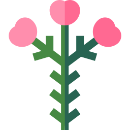 fiore di cera icona