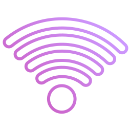 señal wifi icono