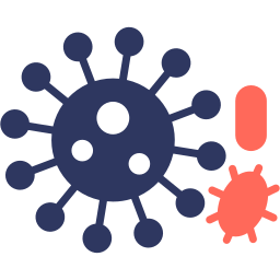 maladie infectieuse Icône