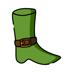 Leprechaun shoe icon