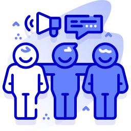 Working together icon