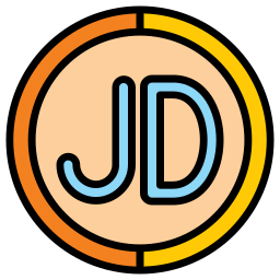 Jordanian dinar icon