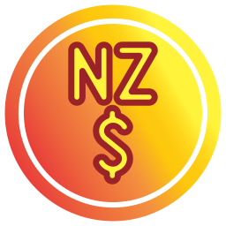 Новозеландский доллар иконка