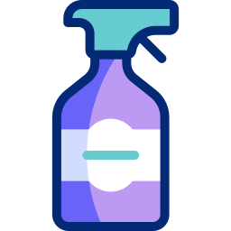 Cleaning spray icon