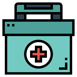 First aid kit icon