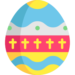 El huevo de Pascua icono