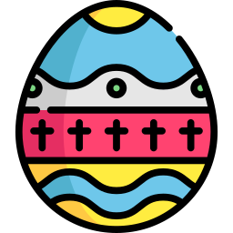 El huevo de Pascua icono