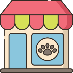 pet shop Ícone