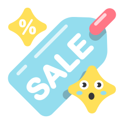 판매 할인 라벨 icon