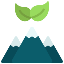 montañas icono