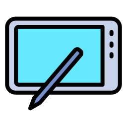 Pen tablet icon