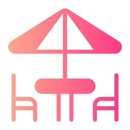 Umbrella stand icon