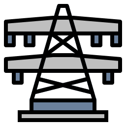 torre electrica icono