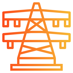 Electric tower icon