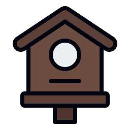 casa de pájaros icono
