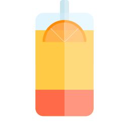 Tequila sunrise icon