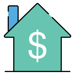 Real estate payment icon