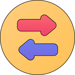 Two arrow icon