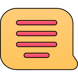 Speech bubble icon