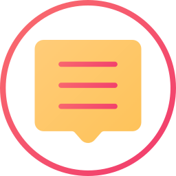 Speech bubble icon