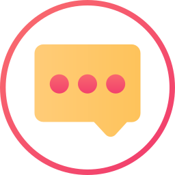 Chat bubble icon