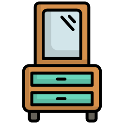 Dressing table icon