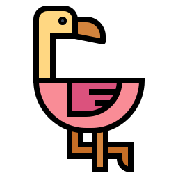 flamingo icoon