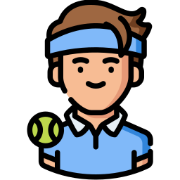 Jogador de tênis Ícone
