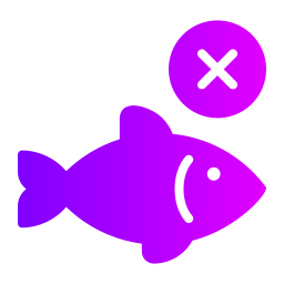 Illegal fishing icon