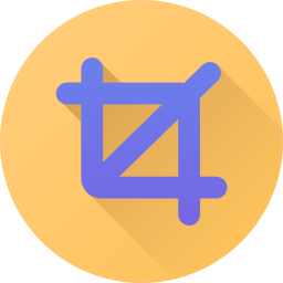 Crop tool icon