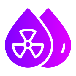 Water pollution icon