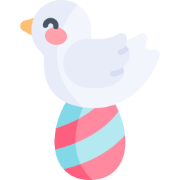 Easter bird icon