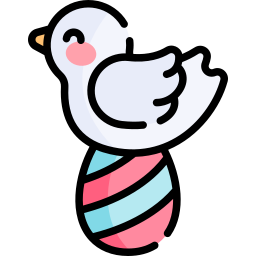 Easter bird icon