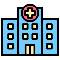 ziekenhuis gebouw icoon