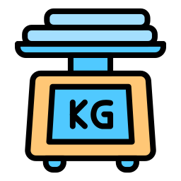 Weight scales icon