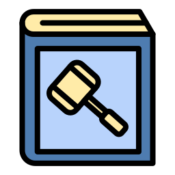 Law book icon