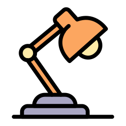 lampka na biurko ikona