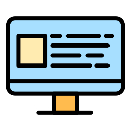 Online library icon