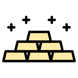 Gold bar icon