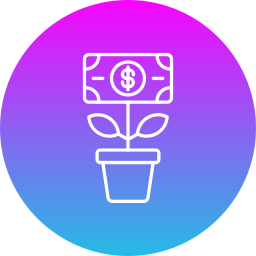 Money plant icon