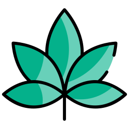 medizinisches cannabis icon