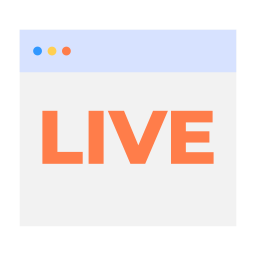 live streaming icoon