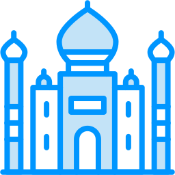 Taj mahal icon