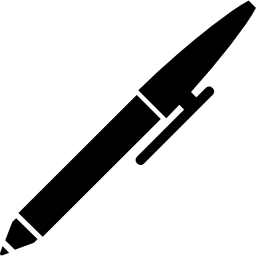 stylo à bille Icône