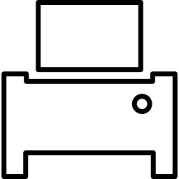 máquina impresora icono